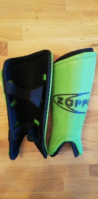 Zoppo Shin Pads Green